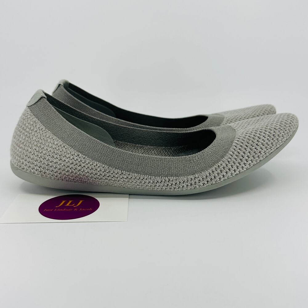Allbirds Women's Tree Breezers Breathable Lightweight Knit Ballet Flats Size 8